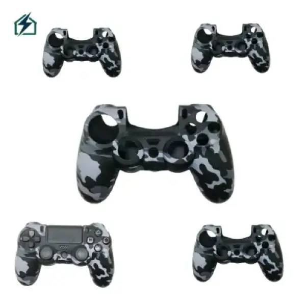 Silicone Back Case Camo Matte Housing Shell for PS4 & PS4 Pro Controller Ghana