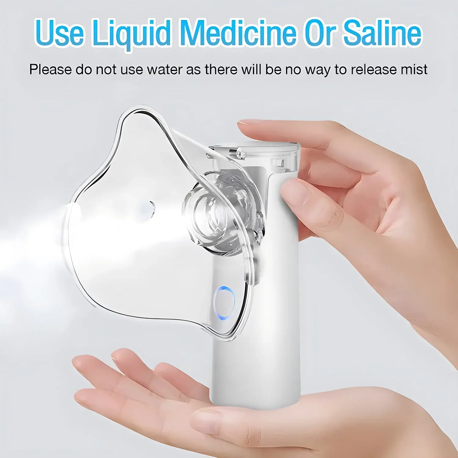 Smart Portable Ultrasonic Nebulizer – Handheld USB Rechargeable Atomizer with App Control (1)