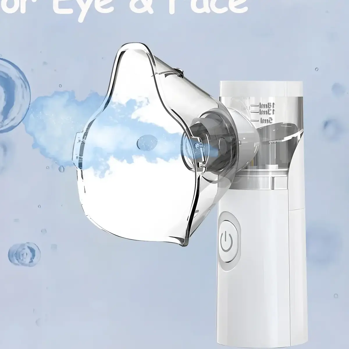 Smart Portable Ultrasonic Nebulizer – Handheld USB Rechargeable Atomizer with App Control (5)