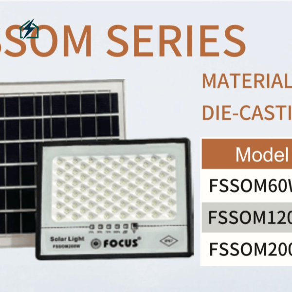 100W Solar LED Flood Light Outdoor – Waterproof Security Light with Panel