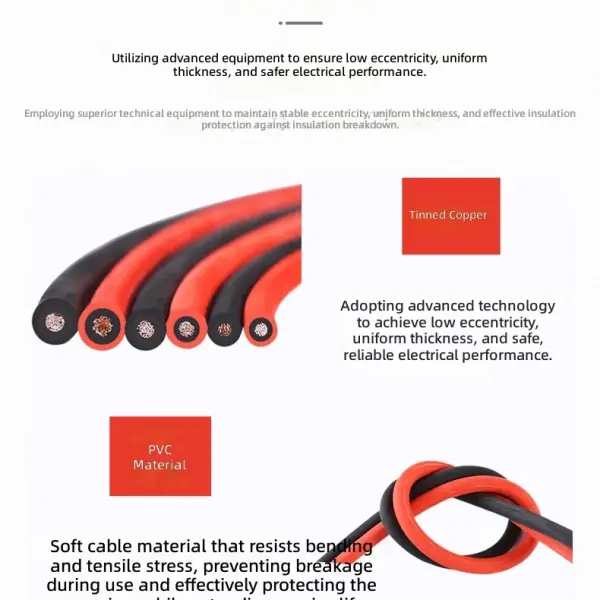 Solar Wire for Solar Panel Installation
