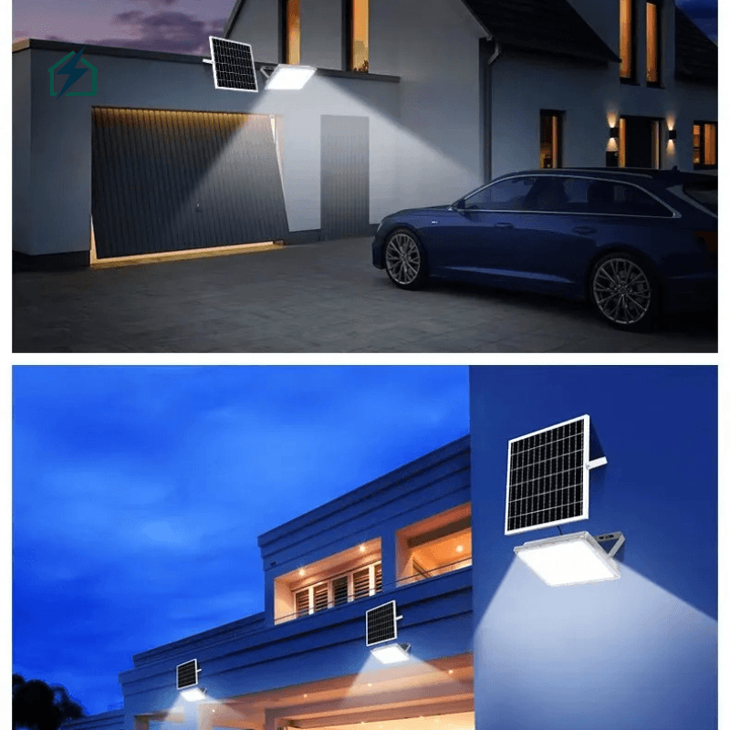 ✅SUIMING 200W Solar LED Charges Fully in 6-8 Hours of Sunlight