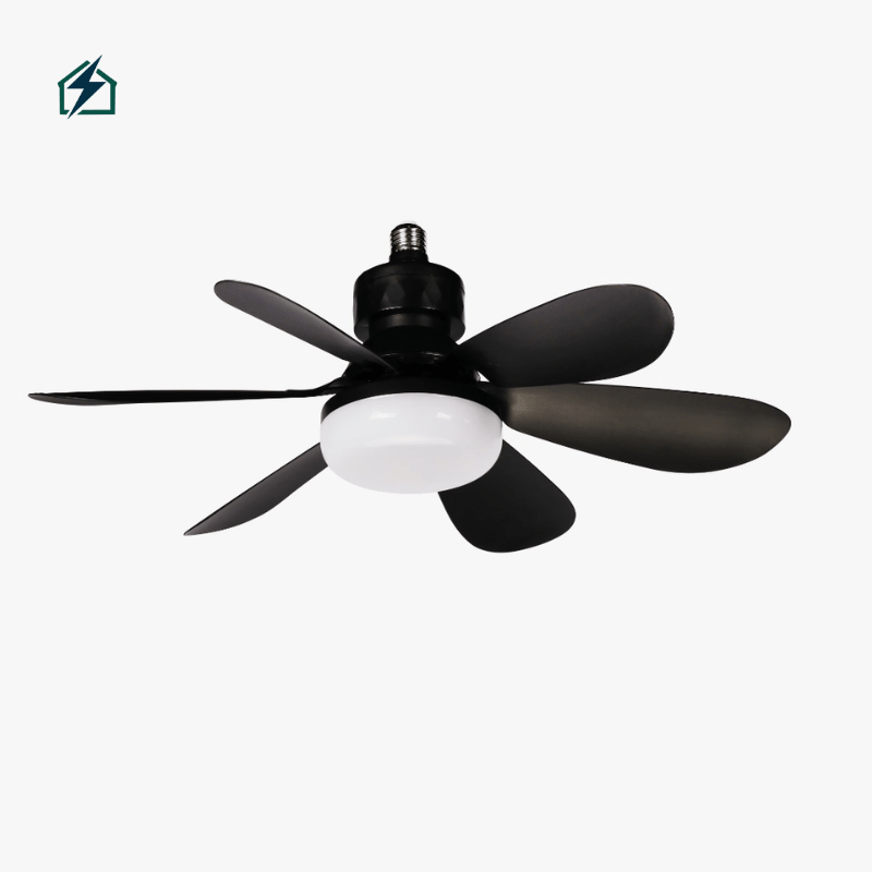✅SUIMING Smart Remote E27 2-in-1 Fan and LED Light