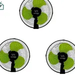 SUIMING Solar Rechargeable Table Fan – 12 Inch Fan with LED Light & USB Phone Charging Ghana