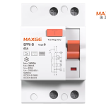 MAXGE EPRi-B 2P RCCB (Up to 63A) – Earth Leakage Circuit Breaker Ghana