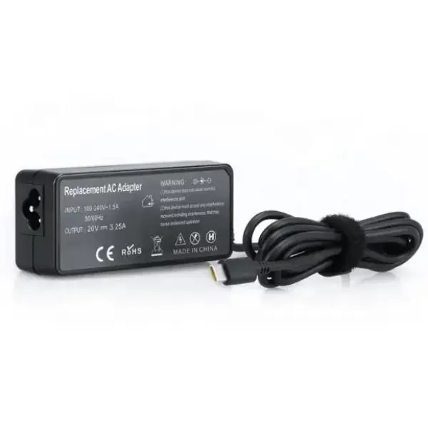 Universal 65W 20V 3.25A Laptop Charger – USB-C Type-C Power Adapter for HP, Dell, Lenovo & More Ghana