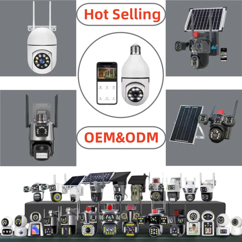 V380 Solar Bullet & Dome Hybrid Security Camera – Homes & Businesses in Ghana (3)