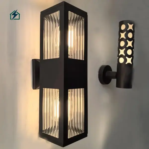 Waterproof Outdoor Garden Wall Lantern – Aluminium Exterior Wall Light for Homes & Compounds in Ghana