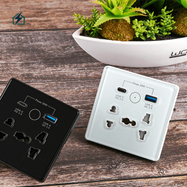 WiFi Smart Socket (Type-C Fast Charge)